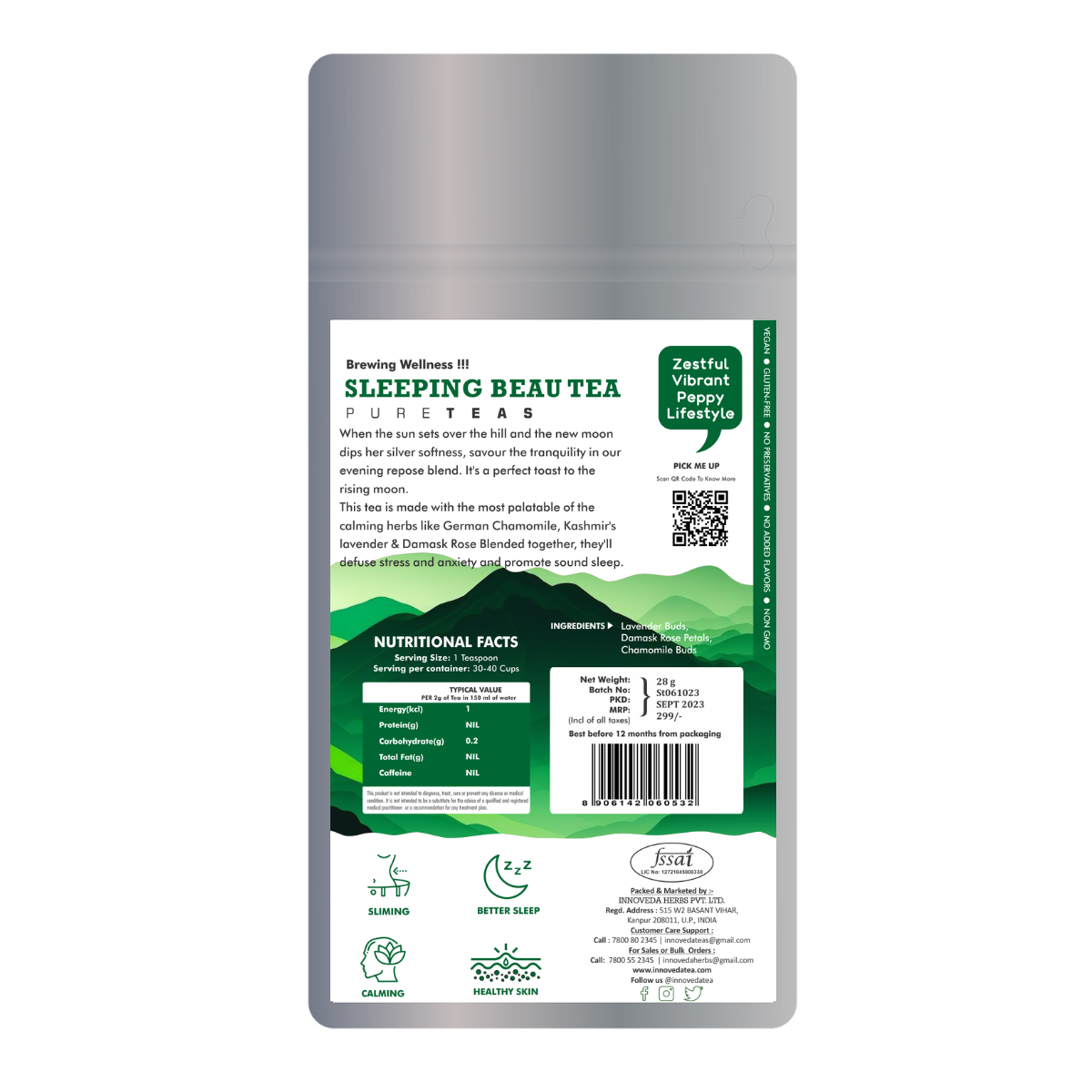 Innoveda Sleeping Beau Tea - 28 gms